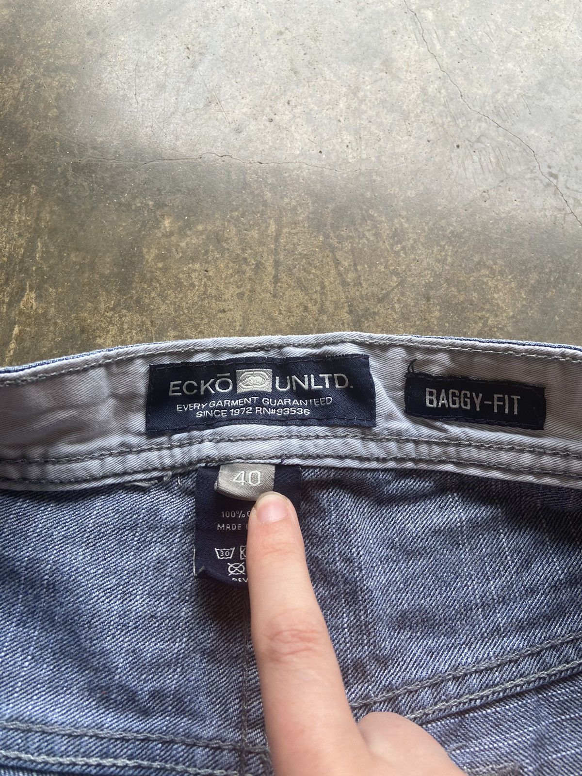 Ecko Unltd. × Southpole × Vintage Crazy Vintage Baggy Y2K Ecko Jorts Southpole Style Jeans Size US 40 / EU 56 - 6 Thumbnail