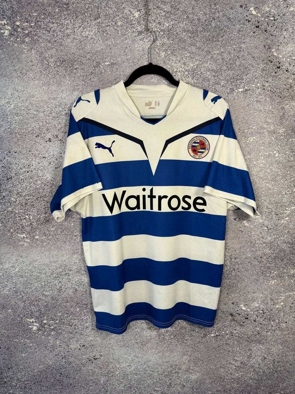 Puma Vintage Reading 2009/10 Puma Soccer Jersey Medium Size US M / EU 48-50 / 2 - 1 Thumbnail