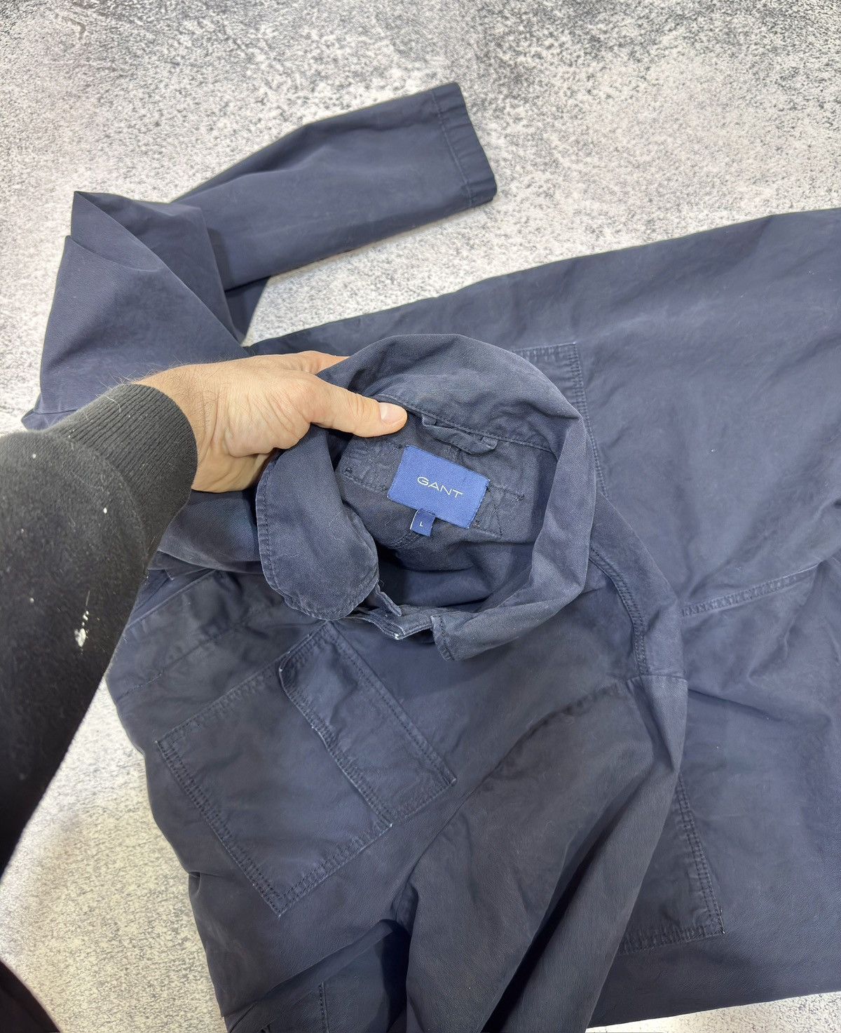 Gant Gant Cotton Jumpsuit Navy L size Size US 34 / EU 50 - 10 Thumbnail