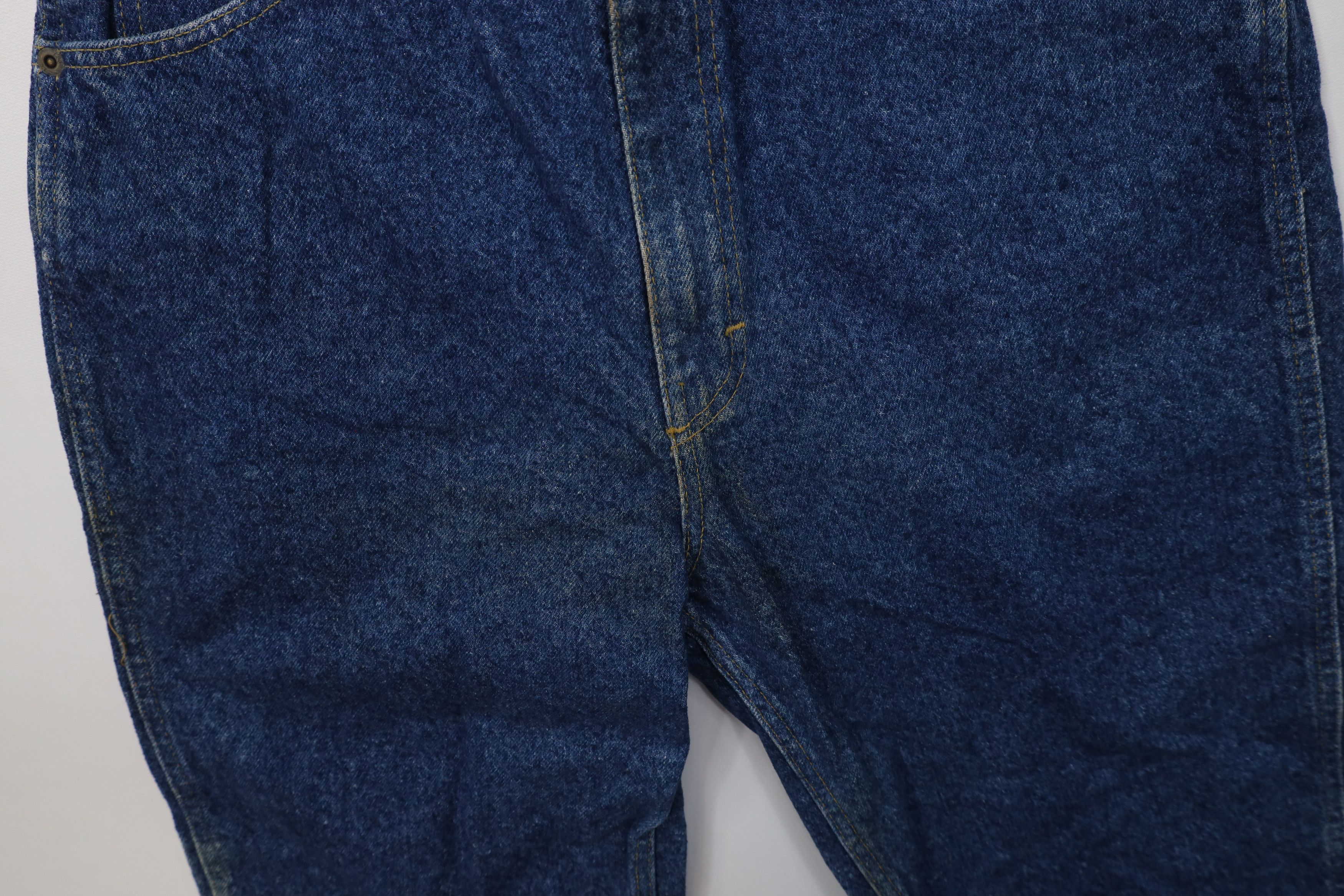 Lee Deadstock Vintage 90s Lee Denim Jeans Blue Pepper Wash USA Size 36" / US 14 / IT 50 - 5 Thumbnail