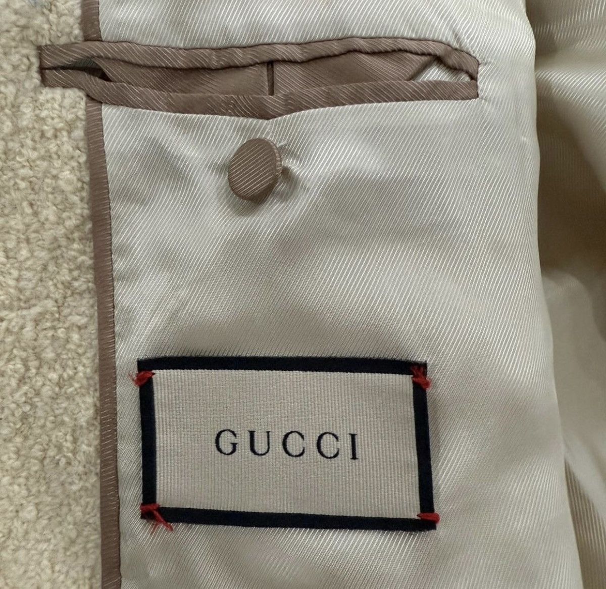 Gucci Gucci Four-Pocket Wool Bouclé Jacket - Size 36 (US 0-2) Size XS / US 0-2 / IT 36-38 - 5 Thumbnail