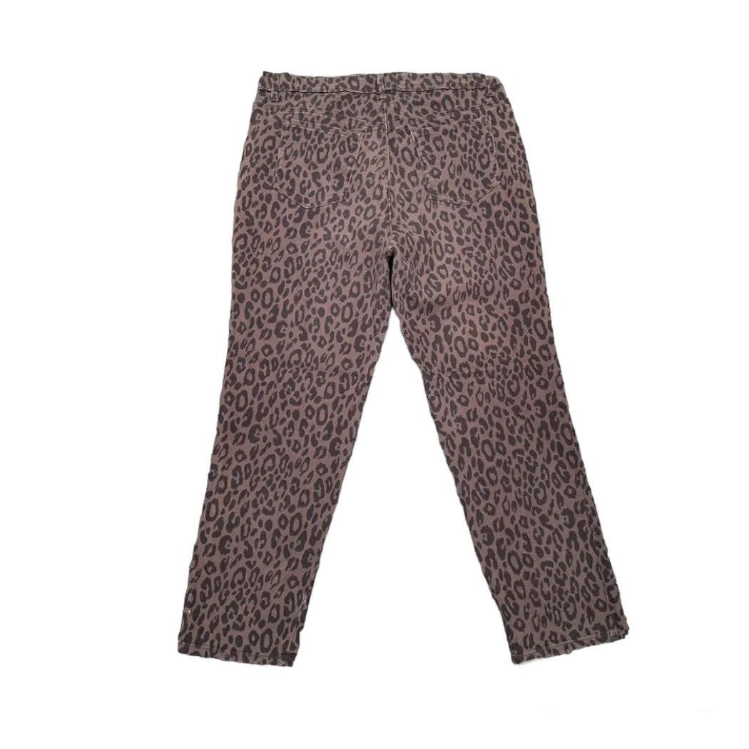 Art Comes First × Japanese Brand Gloria Vandesilb Stretchable Pants Leopard Pattern Pants Size US 34 / EU 50 - 2 Thumbnail