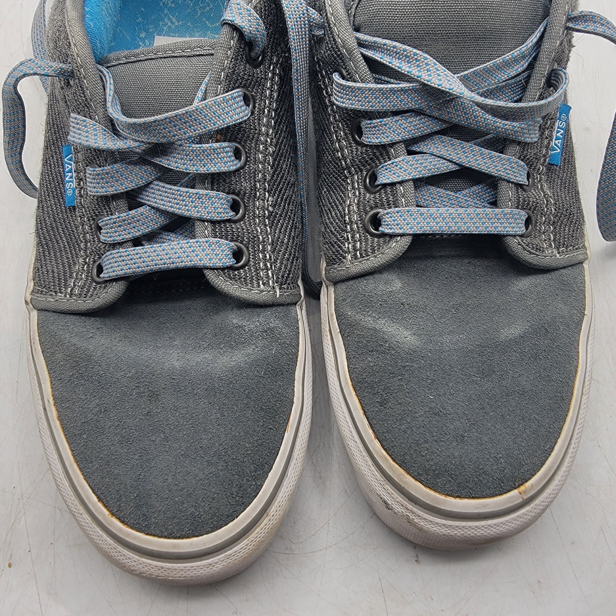 Vans Vans Chukka Low Mens 7.5 Gray Blue Sneaker Shoes Skateboardi Size US 7.5 / EU 40-41 - 10 Thumbnail