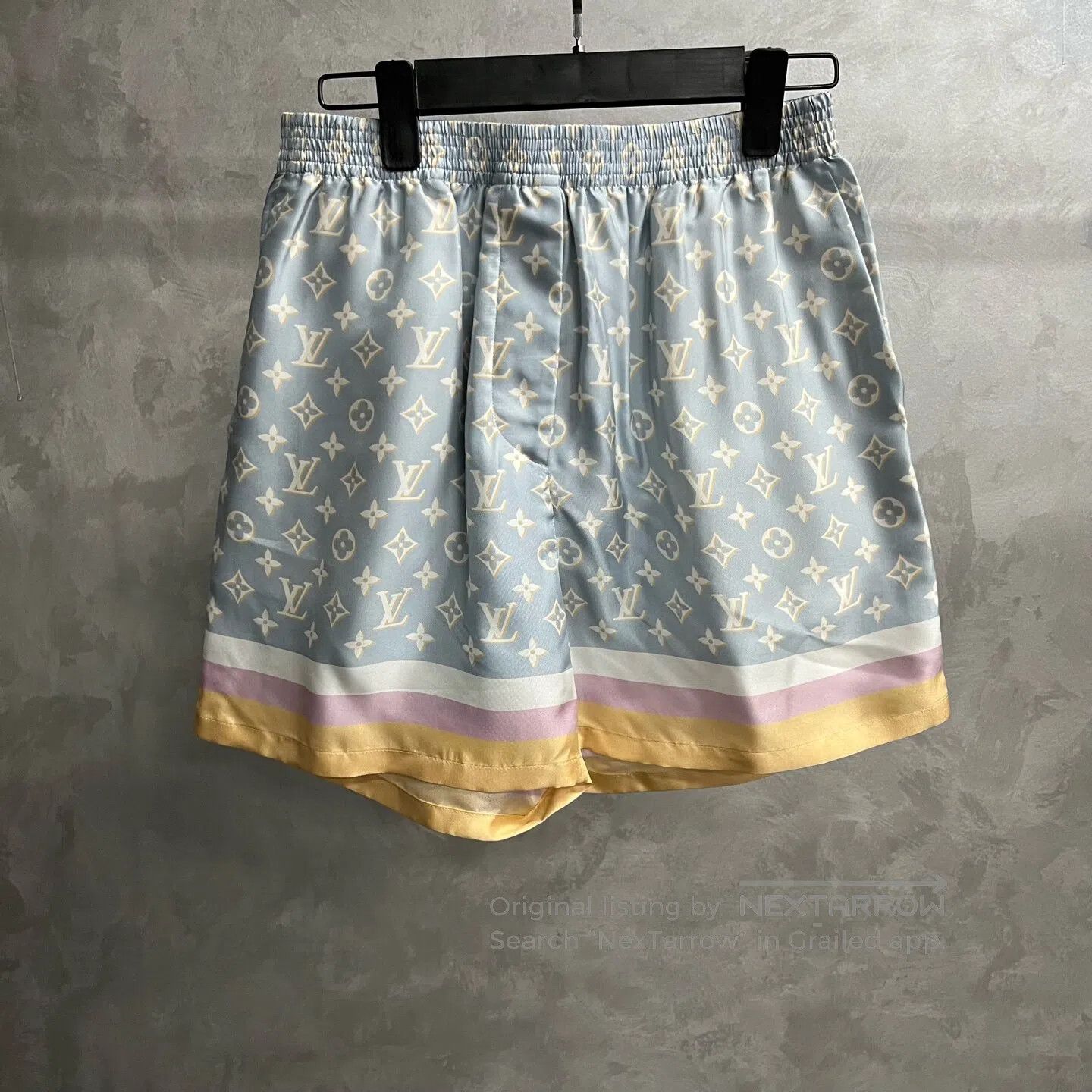 Louis Vuitton Louis Vuitton size 34 Logo striped, loose-fitting straight- Size 26" / US 2 / IT 38 - 1 Thumbnail