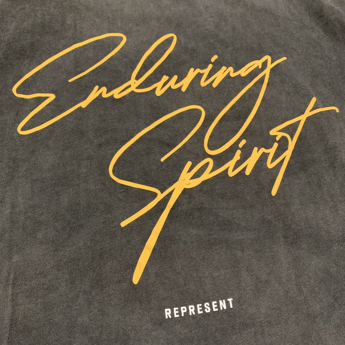 Represent Clo. Represent Medium Enduring Spirit Vintage Grey Tee Size US M / EU 48-50 / 2 - 4 Thumbnail
