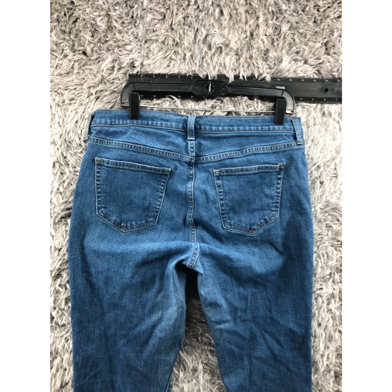 Gap Gap Jeans Skinny Size 32 Womens Medium Wash Blue - 1969 Regular Denim 5-Pocket Style Tapered? Size 24" / US 00 / IT 34 - 6 Thumbnail