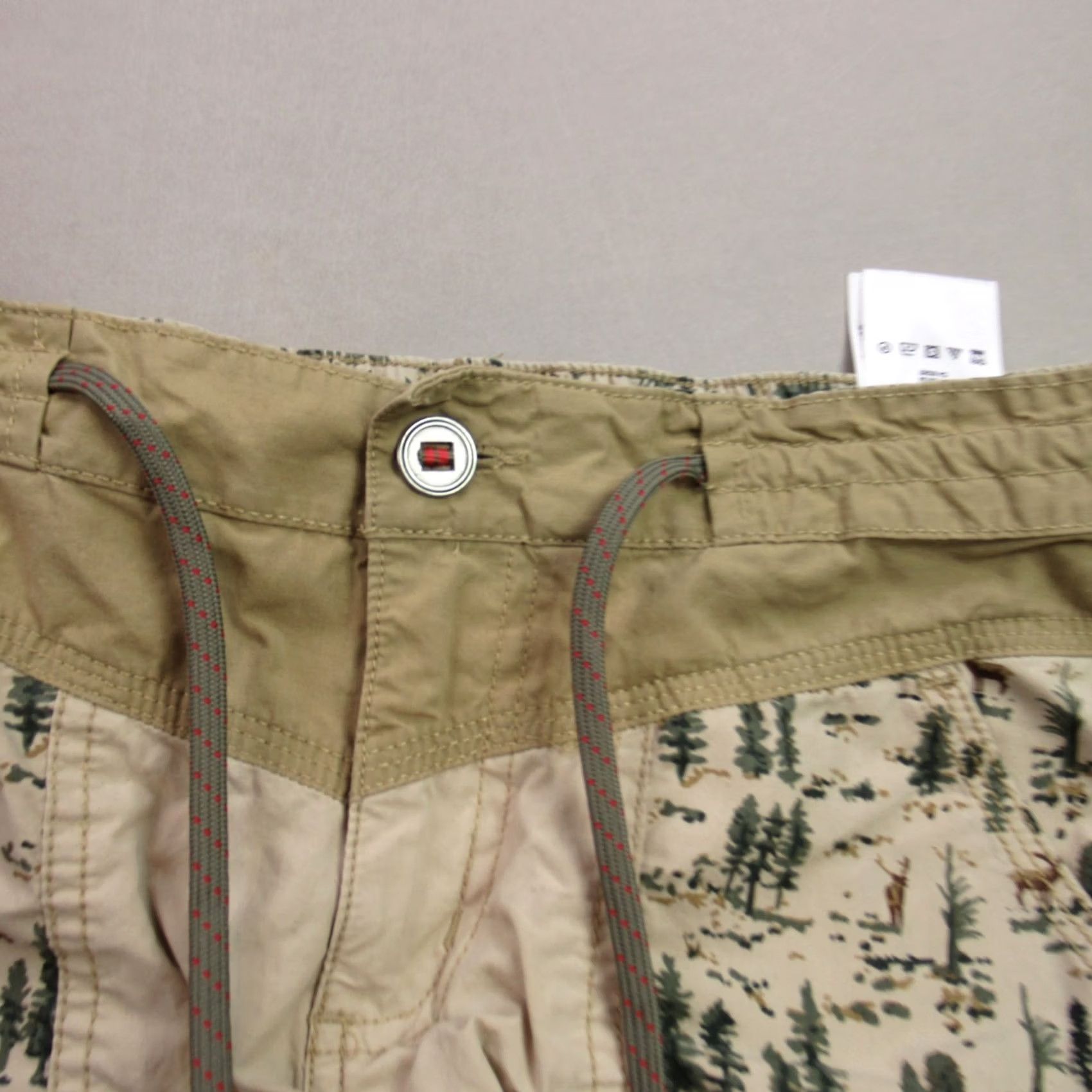 Vintage Columbia Shorts Womens 6 Chino Lightweight Hiking Pockets Beige Casual Beige Size 28" / US 6 / IT 42 - 2 Thumbnail