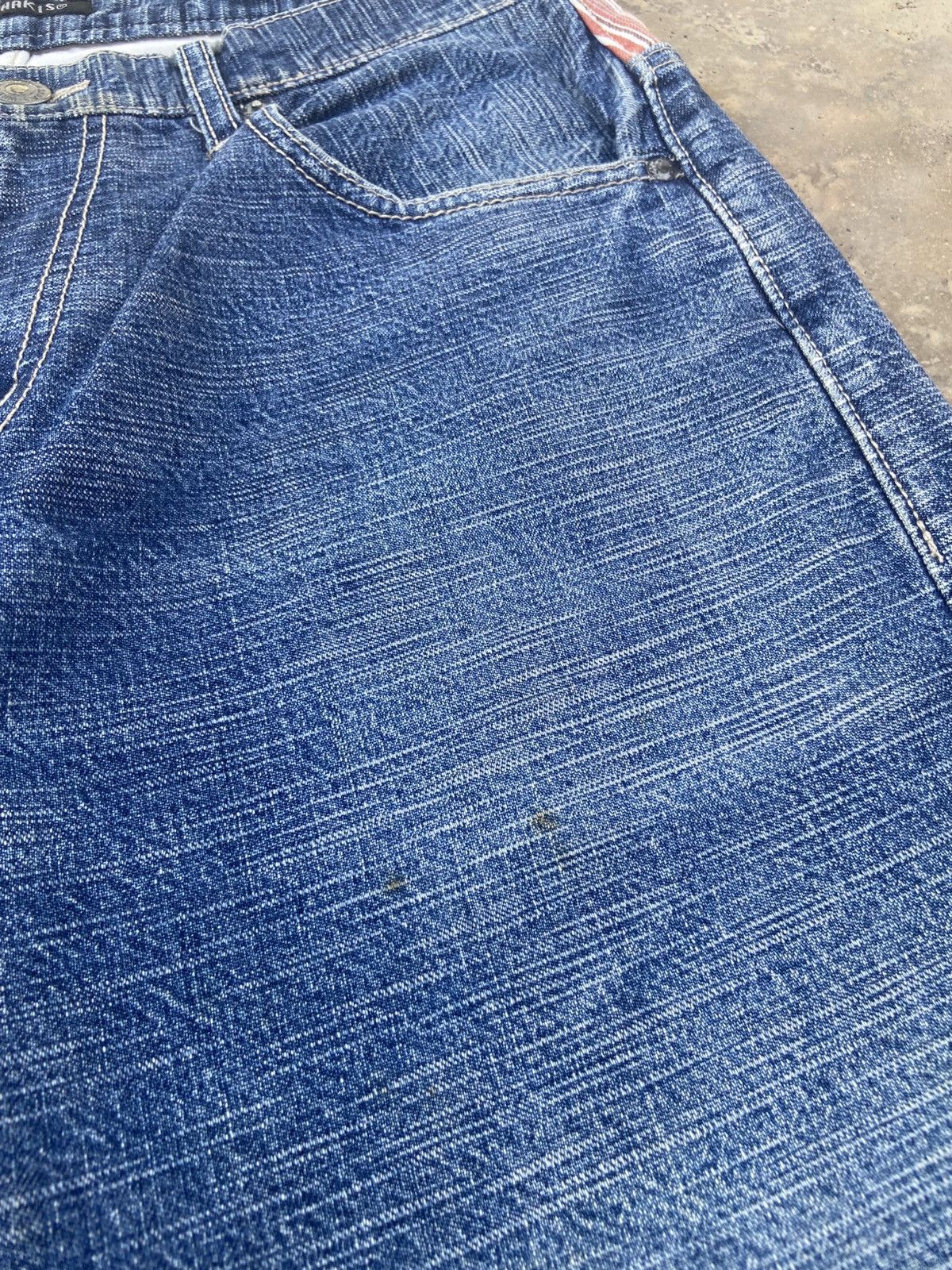 Japanese Brand Wild Khakis Denim Pant Size US 31 - 5 Thumbnail