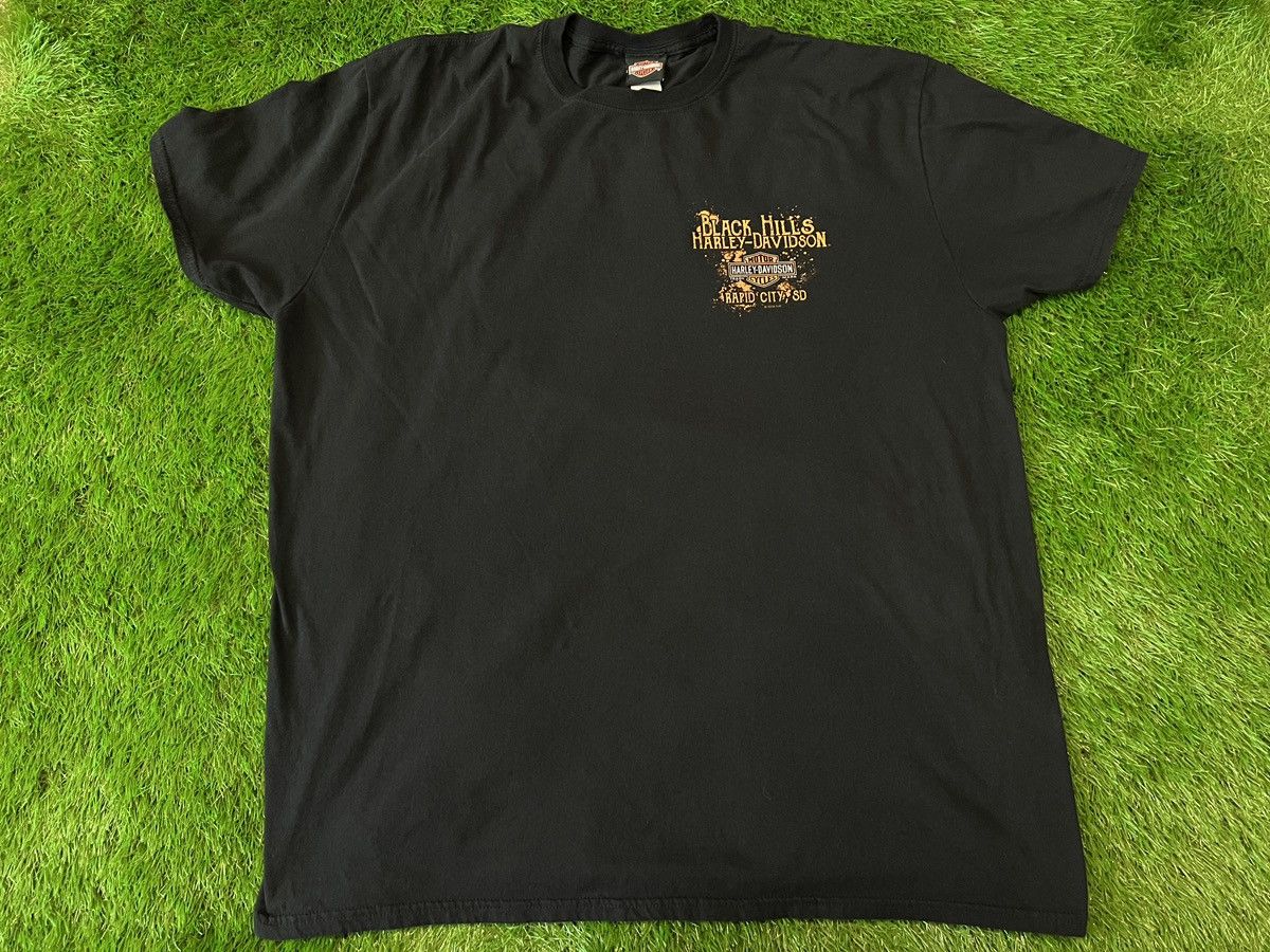 Harley Davidson Harley Davidson - Black Hills SD Rapid City Skull BIKE USA Size US XXL / EU 58 / 5 - 3 Thumbnail