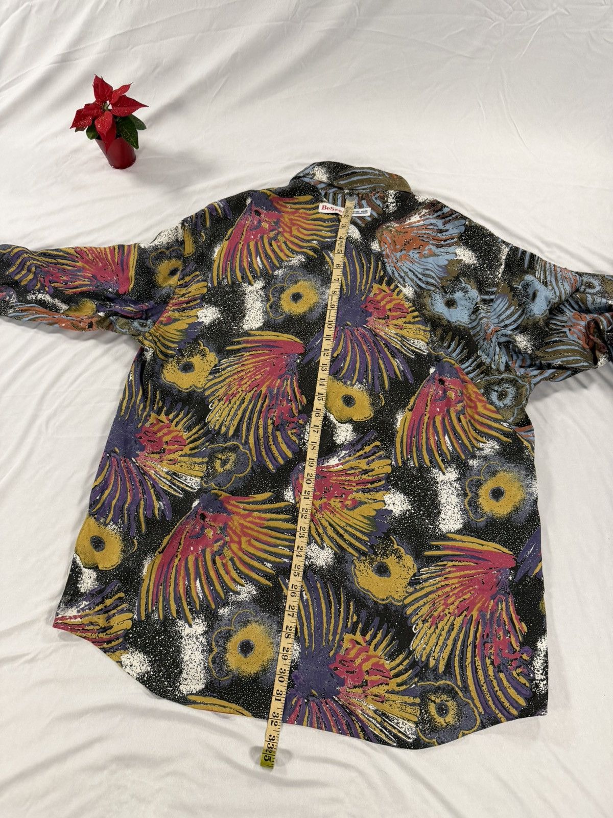 Martine Rose Martine Rose Be Seen SS19 Floral Long Sleeve Viscose Shirt L Size US L / EU 52-54 / 3 - 8 Thumbnail