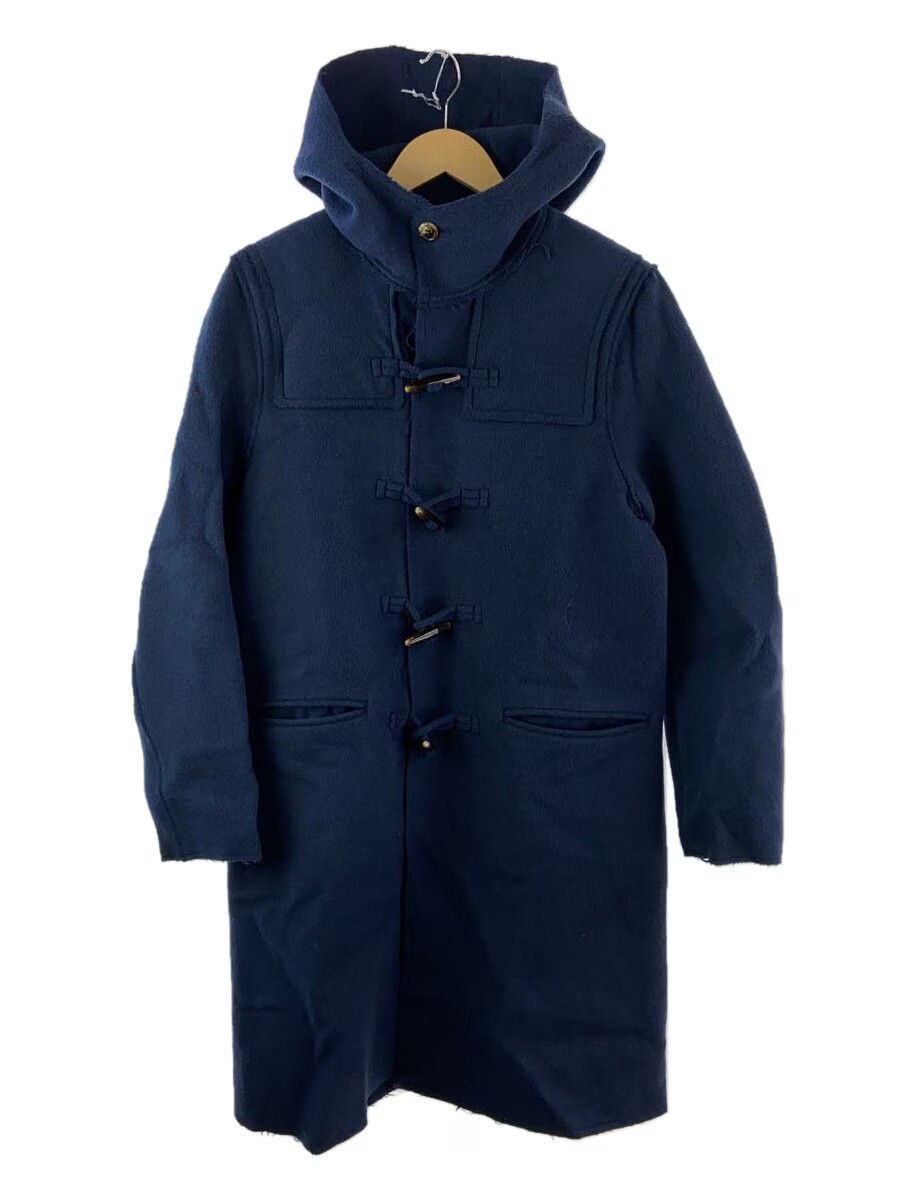 Undercover Wool Duffle Coat Navy