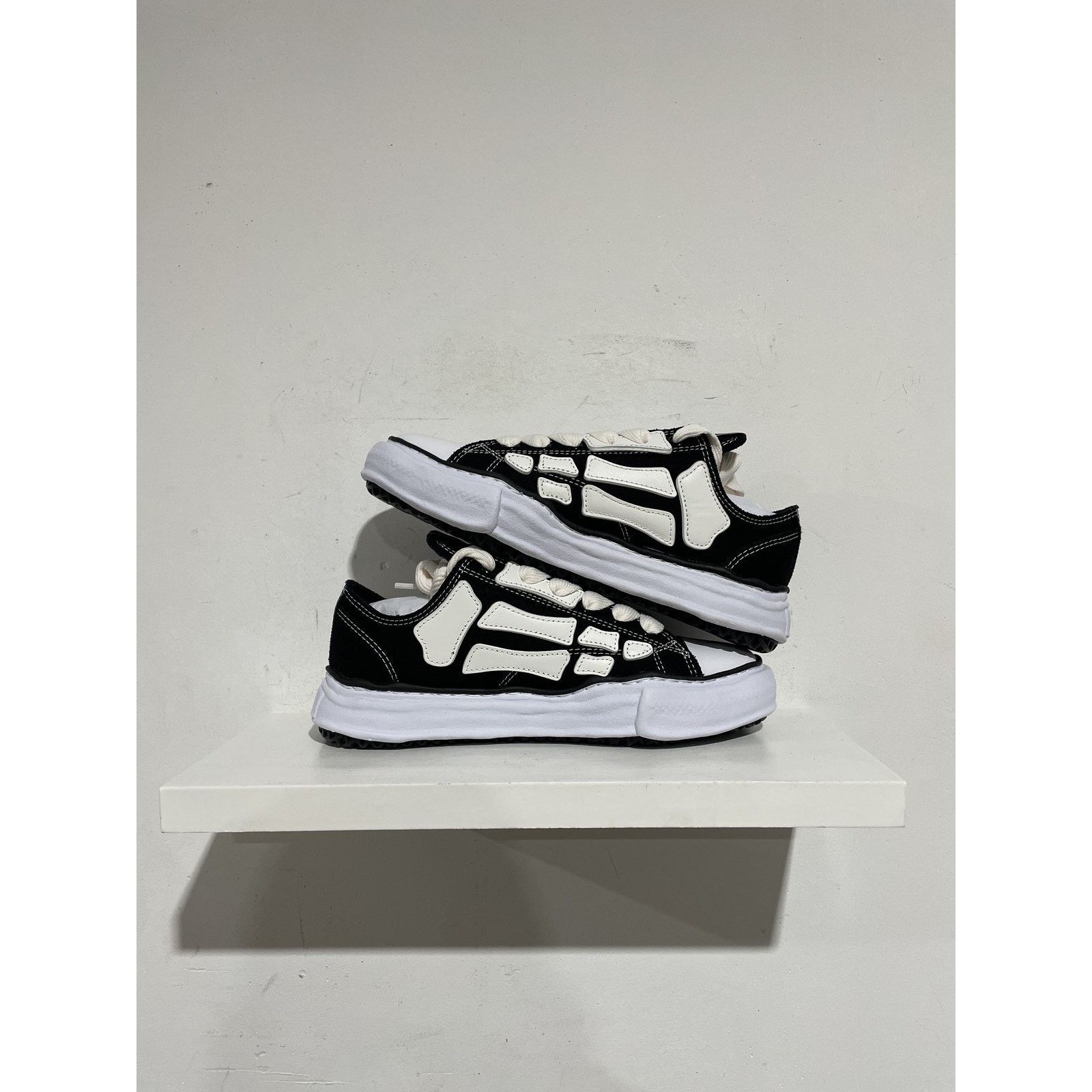 Amiri AMIRI MAISON MIHARA BLACK MMY BONES SIZE 9 NEW Size US 9 / EU 42 - 2 Thumbnail