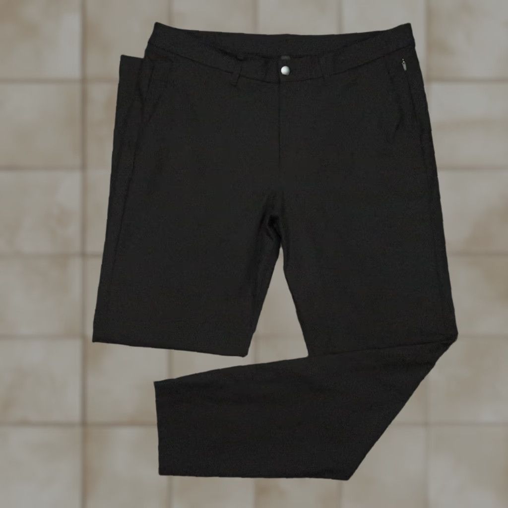 Lululemon Lululemon Pants Mens 36 Black Slim Fit Dress Athletic Trousers Office Travel Warpstreme Size US 36 / EU 52 - 1 Thumbnail