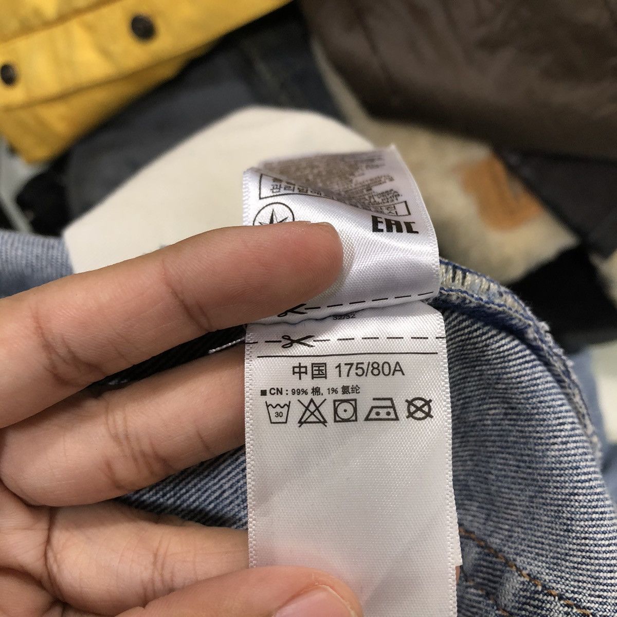 Japanese Brand 🔥90’s Rare Distressed Denim Jeans Vintage Gap 1969 Japan Size US 34 / EU 50 - 19 Thumbnail