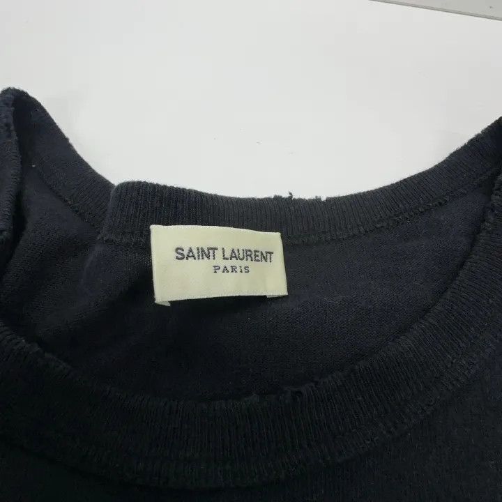Saint Laurent Paris Yves Saint Laurent Casual Graphic Short Sleeve Shirt-2507 Size US M / EU 48-50 / 2 - 3 Thumbnail