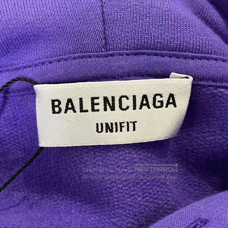 Balenciaga Balenciaga Crystal Embellished Logo Sweatshirt Size US S / EU 44-46 / 1 - 4 Thumbnail