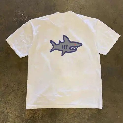 Vintage Kimura x Miura Shark print loose casual retro t-shirt Size US M / EU 48-50 / 2 - 1 Thumbnail