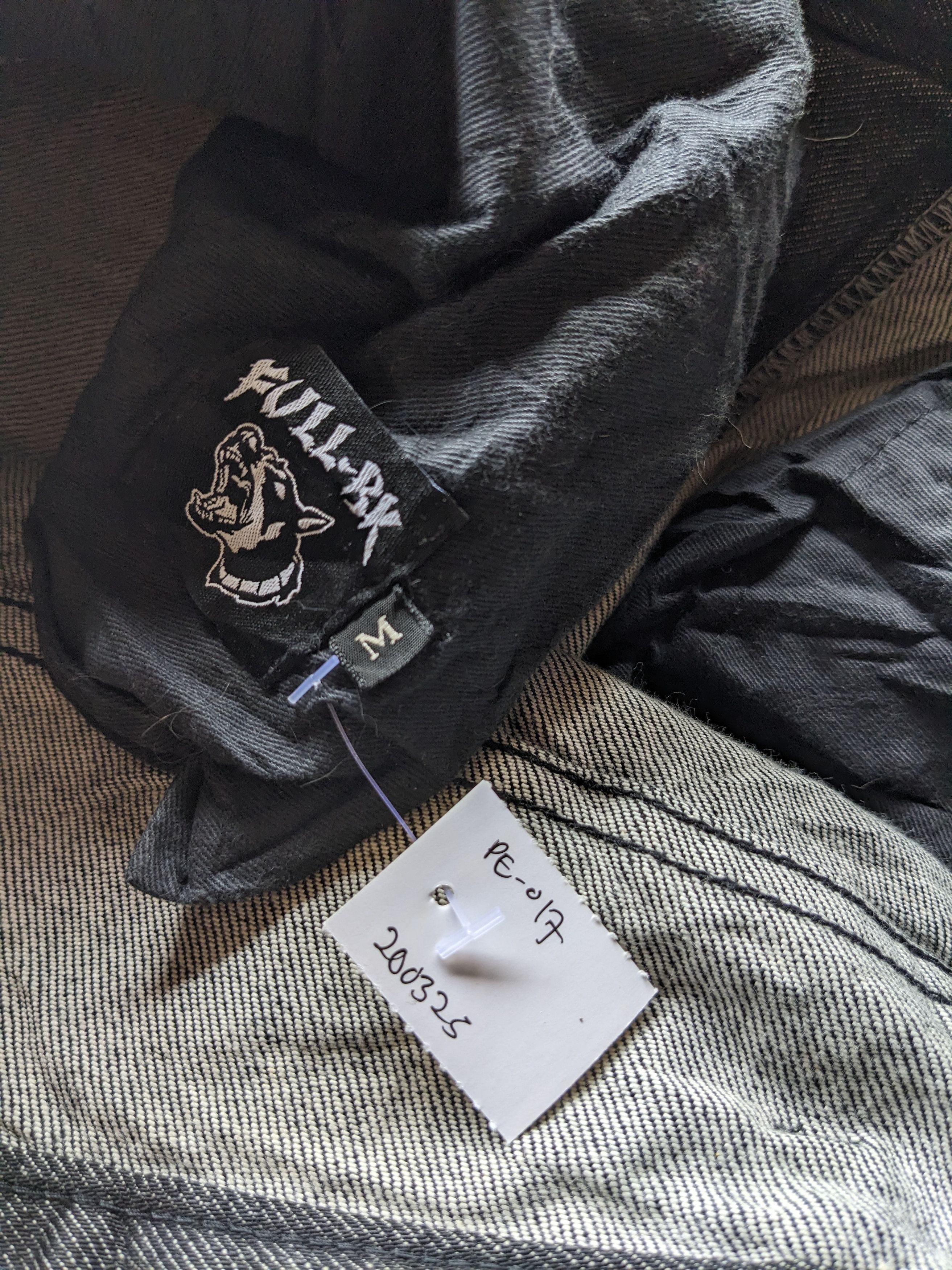 Denime × If Six Was Nine × Japanese Brand Full-Bk embellish zipper super black Size US 31 - 10 Thumbnail