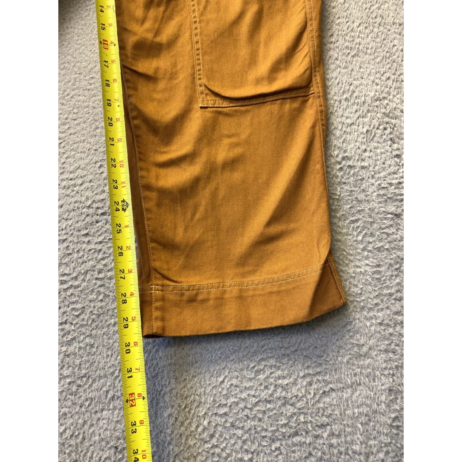 Old Navy Old Navy Utility Pants Womens 16 Tart Straight Leg High Rise Size 25" / US 0 / IT 36 - 5 Thumbnail