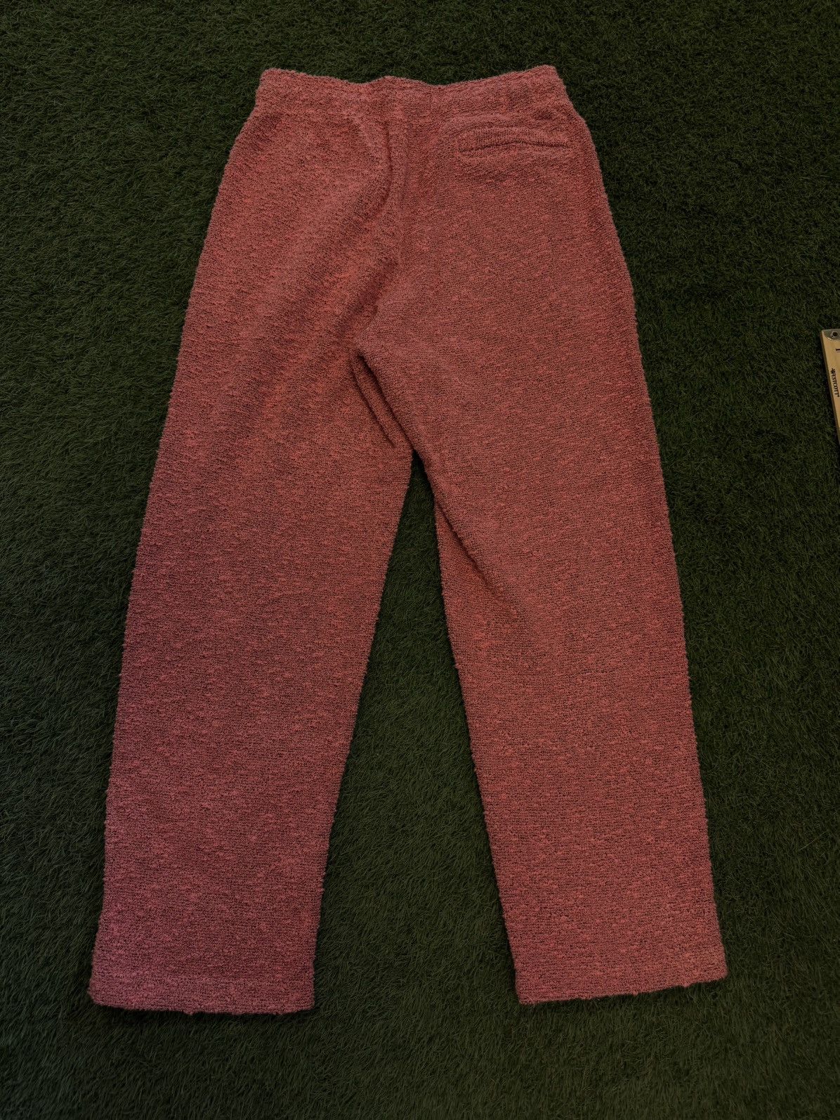 Eric Emanuel Eric Emanuel FW21 Pink/Red Boucle Sweatpants Size (M) Size US 31 - 10 Thumbnail