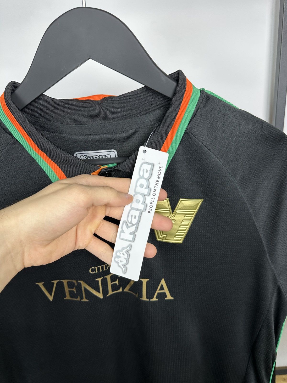 Kappa Venezia FC Home Jersey Bloke Core Long Sleeve Polo Men’s L Size US L / EU 52-54 / 3 - 9 Thumbnail