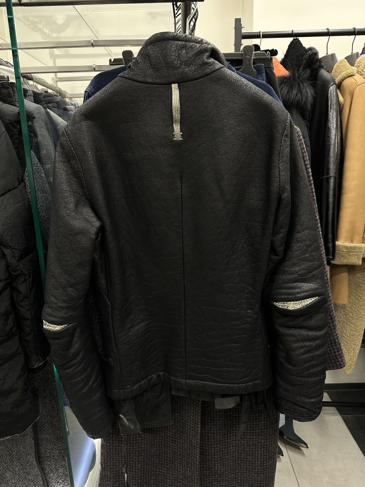 BNWT! Isaac Sellam Experience Lamb Leather Ambilavant Jacket