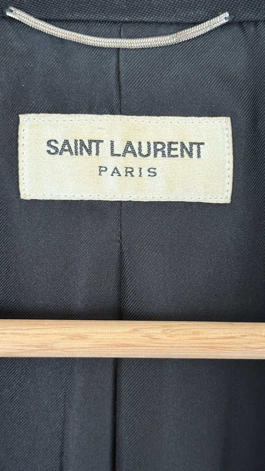 Saint Laurent Paris Saint Laurent Tuxedo jacket Size 50R - 2 Thumbnail
