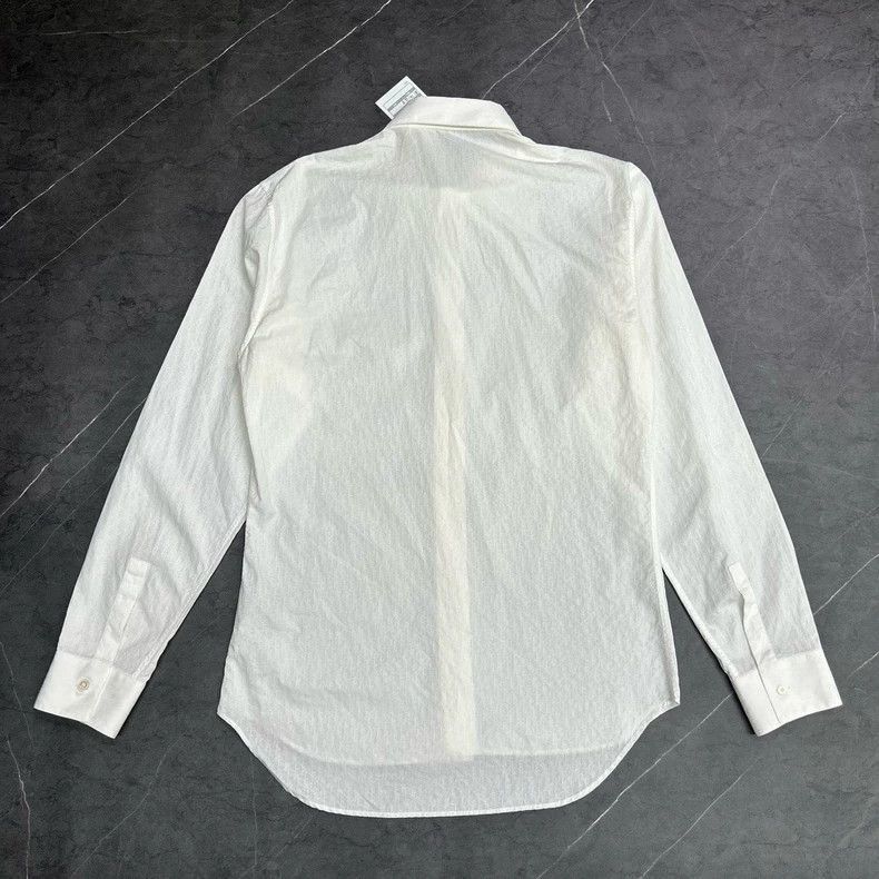 Dior dior 23ss white long sleeve shirt Size US S / EU 44-46 / 1 - 2 Thumbnail