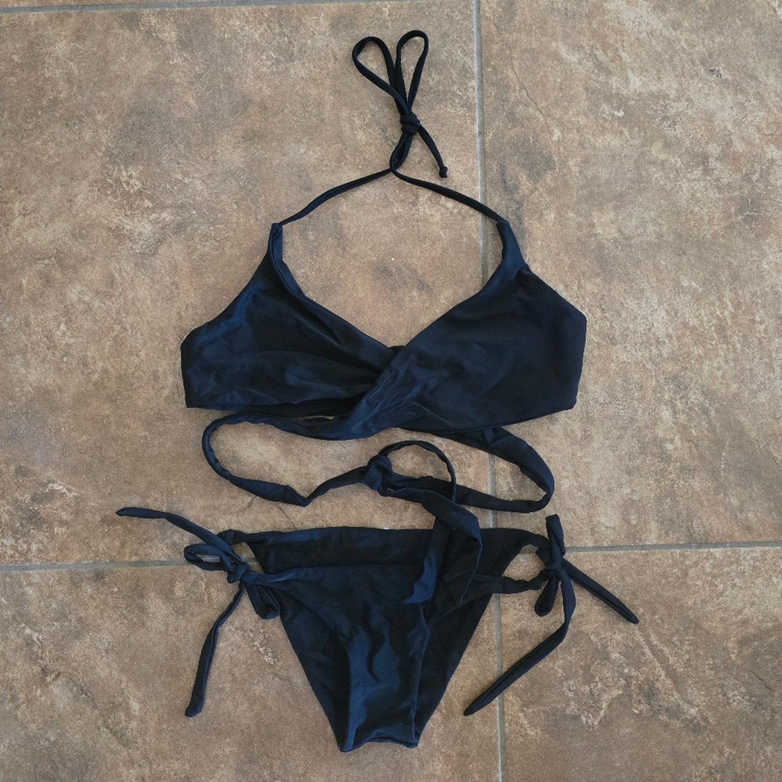 Other Black Storm | FYS | CoralCoast×Maya Bikini Set Size ONE SIZE - 3 Thumbnail