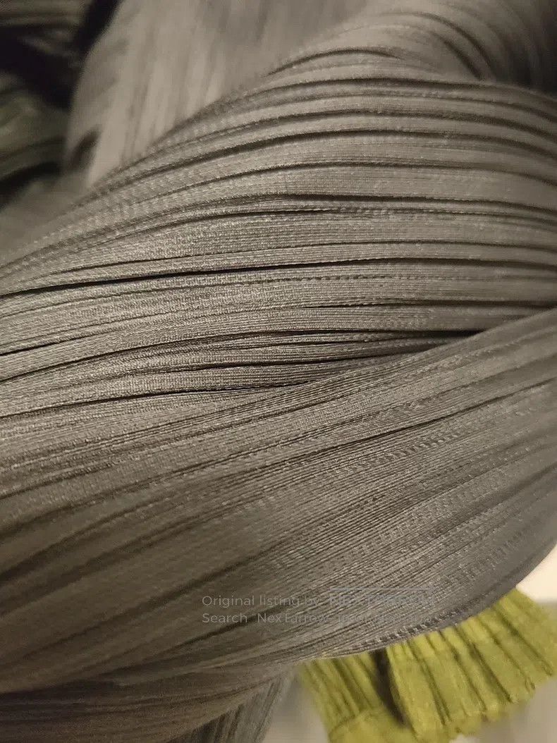 Issey Miyake Issey Miyake Gray Dress Size L / US 10 / IT 46 - 5 Thumbnail
