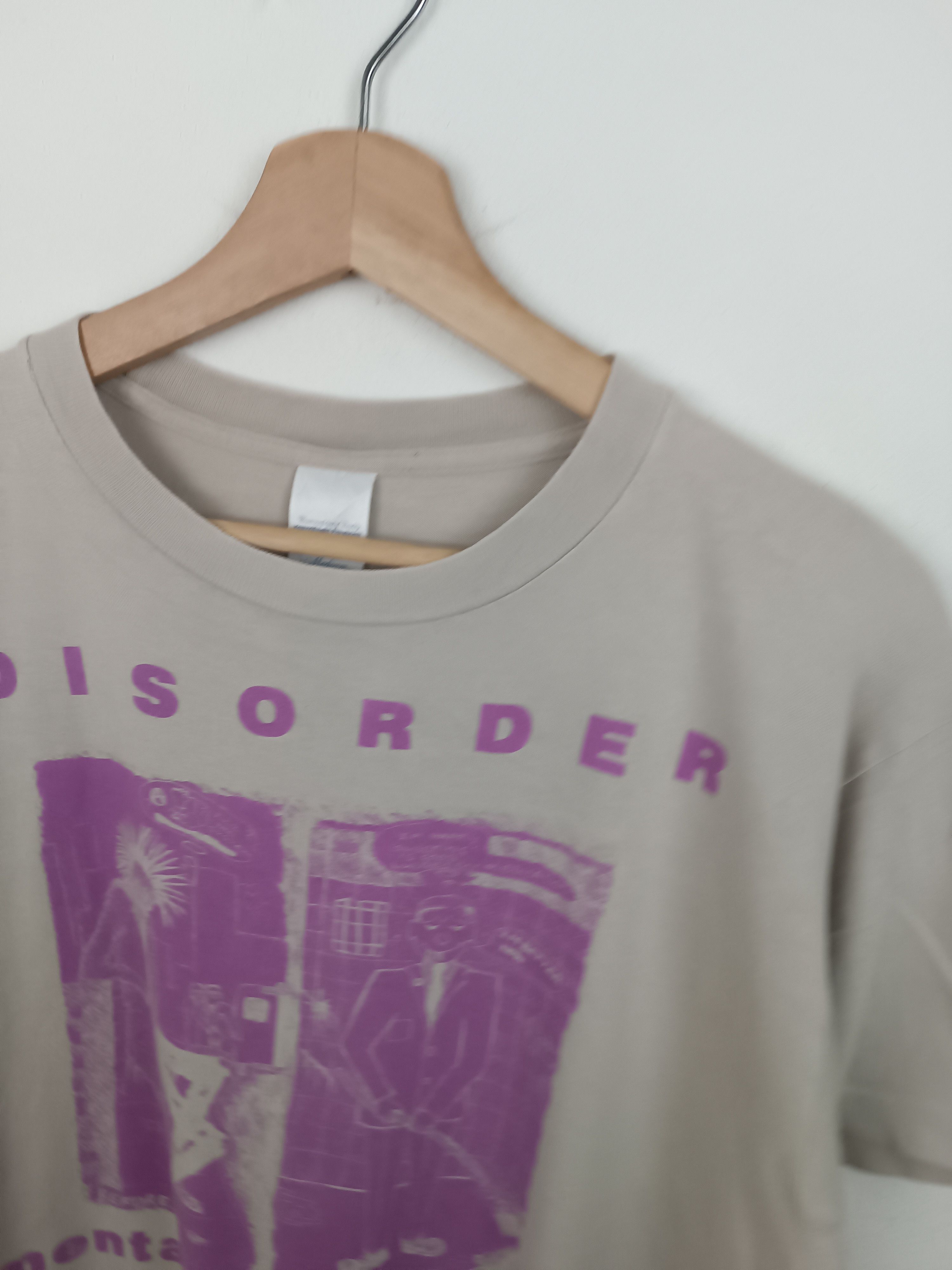 Band Tees THRASH FADED VINTAGE 2000s DISORDER MENTAL DISORDER EP PUNK Size US M / EU 48-50 / 2 - 11 Thumbnail