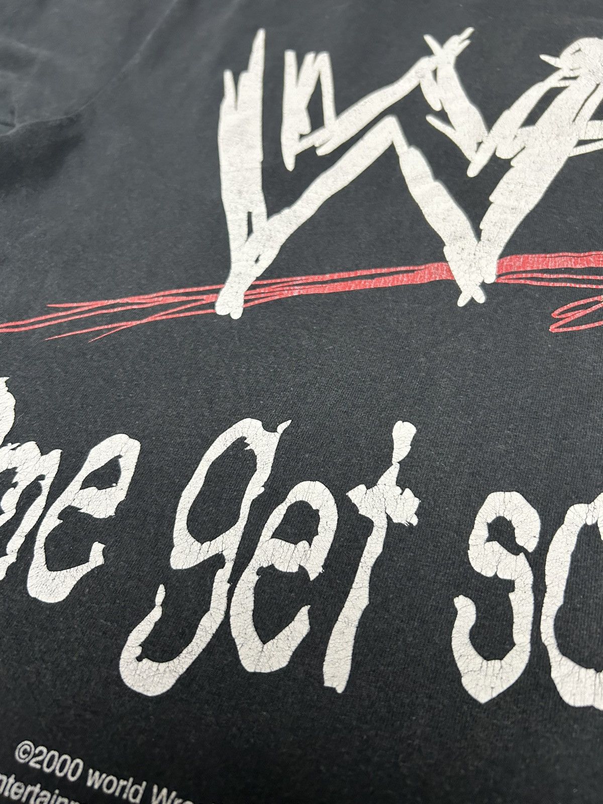 Vintage × WWE × WWF Vintage Triple H HHH The Game WWE 2000 T-shirt size M Size US M / EU 48-50 / 2 - 13 Thumbnail