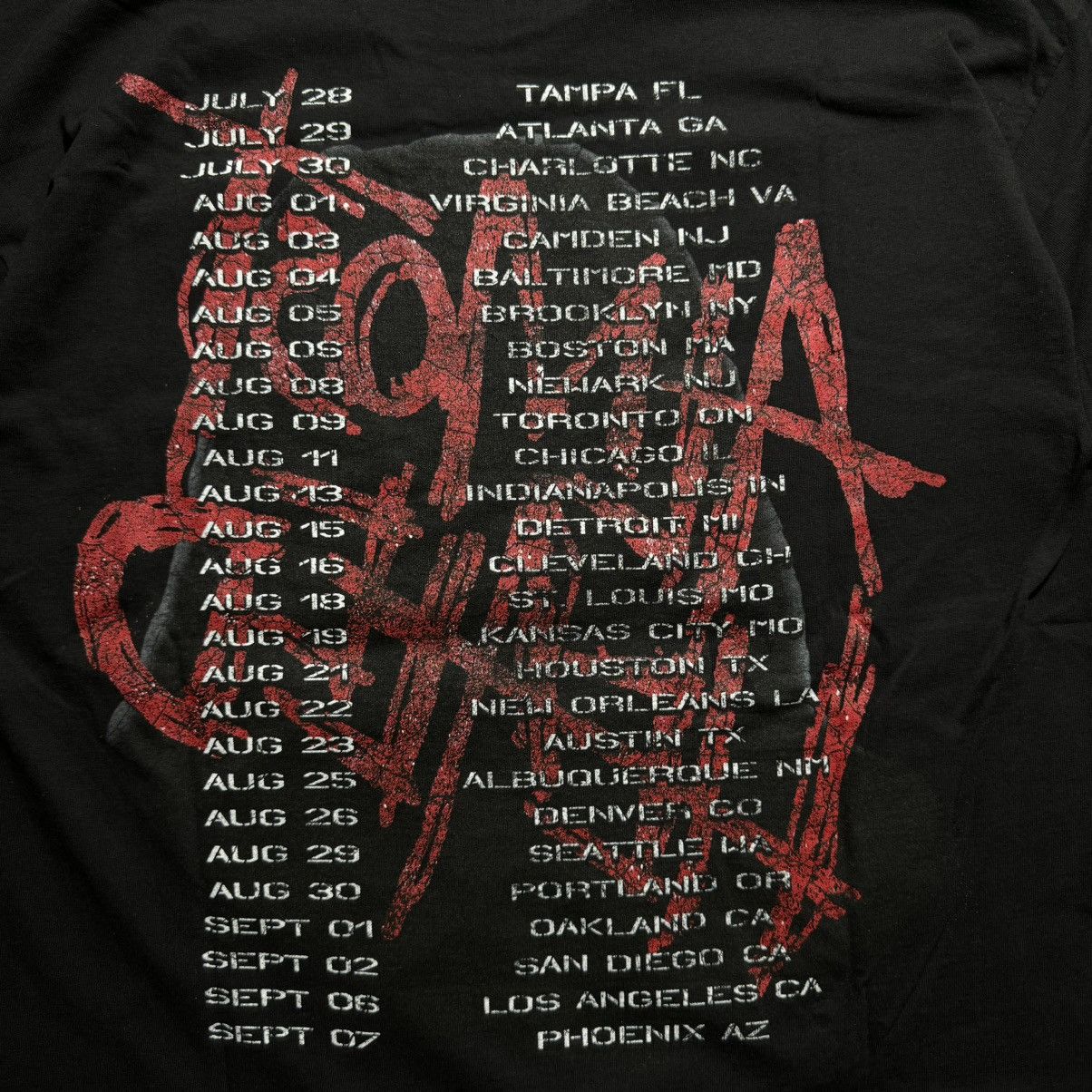 Rap Tees LIL DURK “ ALMOST HEALED SORRY FOR THE DROUGHT TOUR “ MERCH Size US XL / EU 56 / 4 - 7 Thumbnail