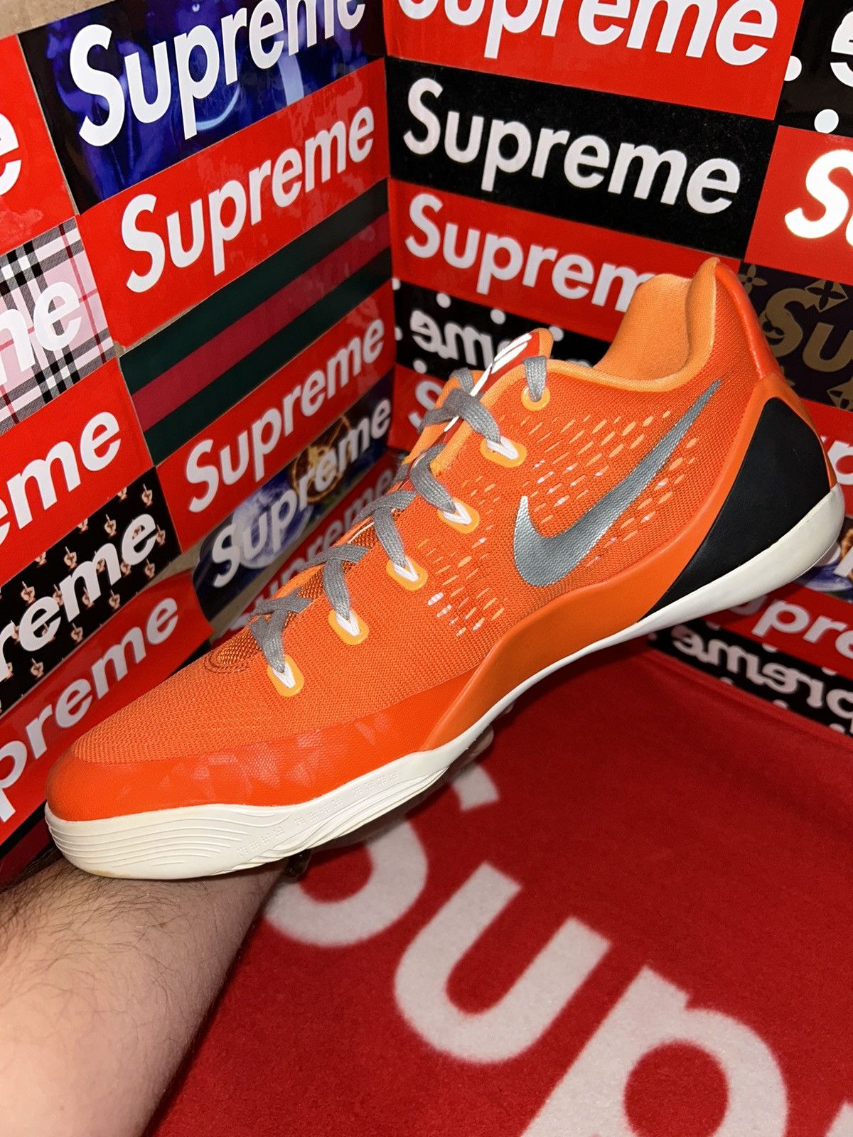 Nike Nike Kobe 9 EM TB “Orange Blaze” 685776-808 size 12.5 Size US 12.5 / EU 45-46 - 10 Thumbnail