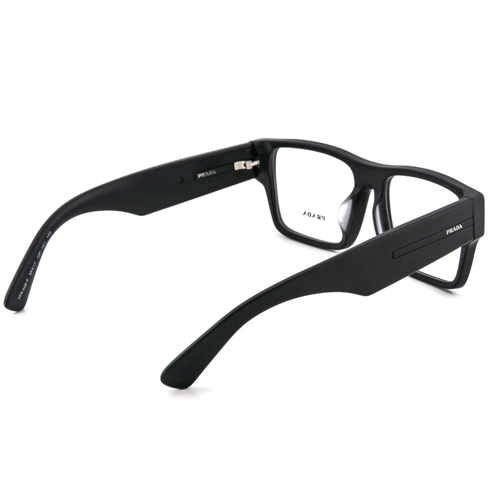 Prada PRADA SYMBOLE PRA08V Matte Black Logo Bold Eyeglass A08V A08 Size ONE SIZE - 3 Thumbnail