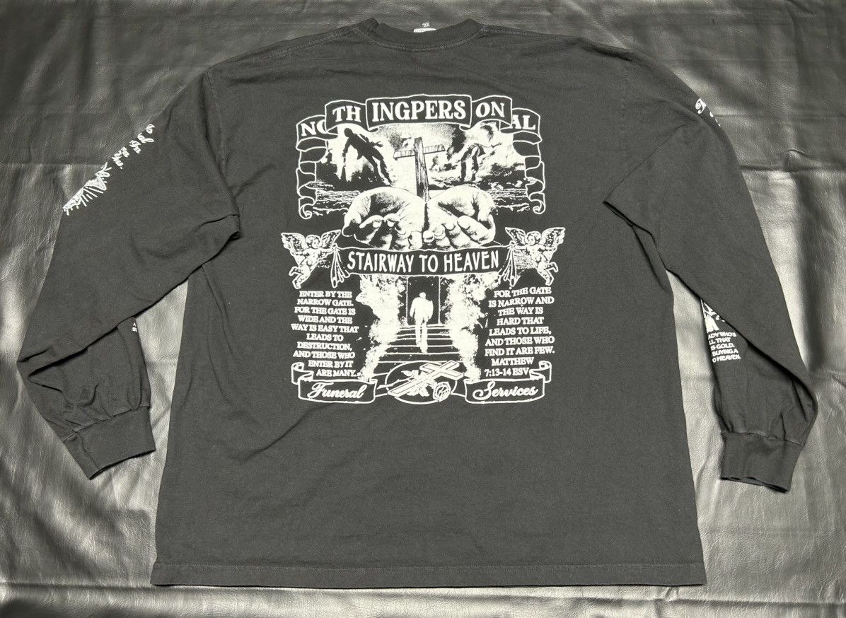 Other Nothing Personal Funeral Services Long Sleeve Sz XXL Blazzy Size US XXL / EU 58 / 5 - 11 Thumbnail