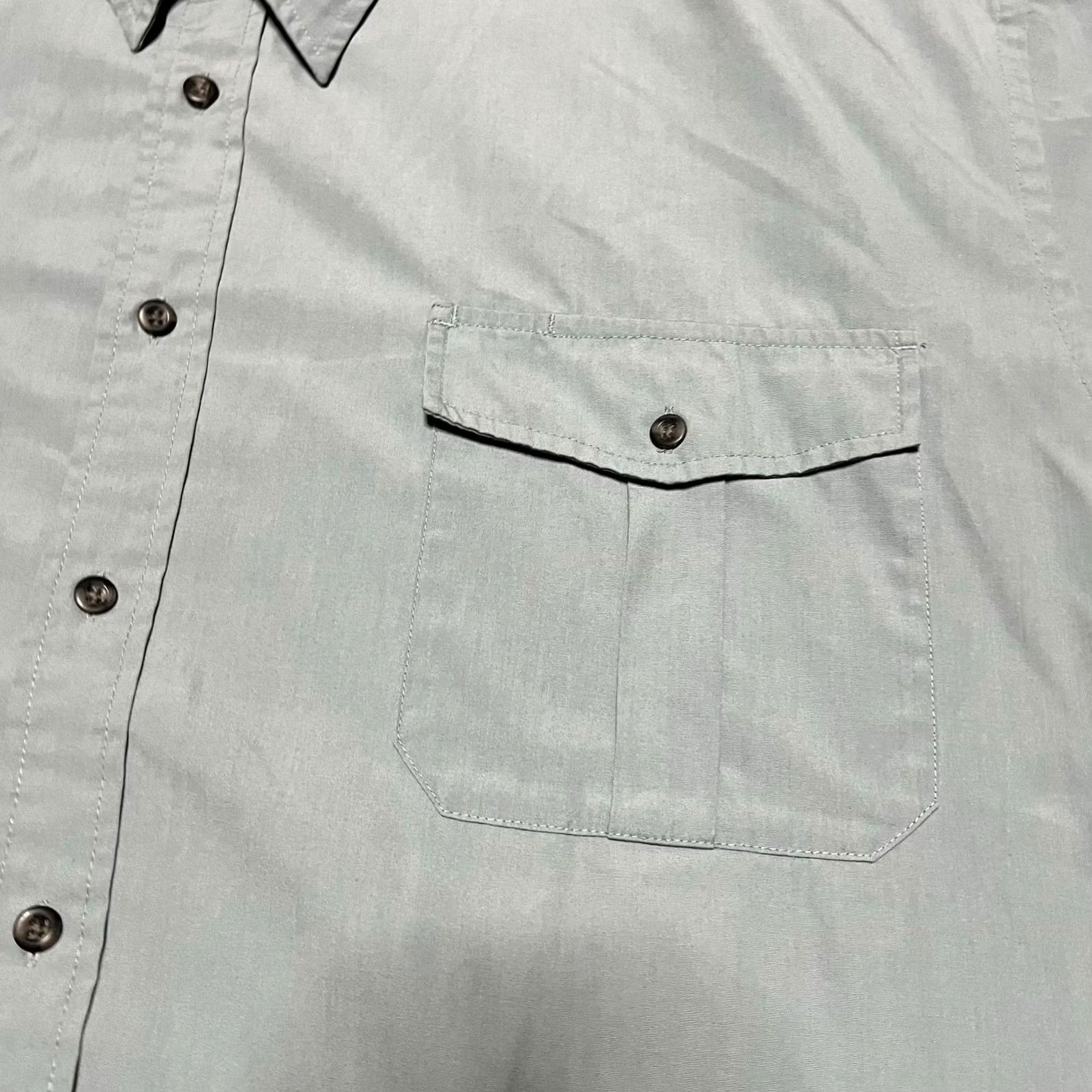 Vintage Cabela's Shirt Mens 4XL Blue Short Sleeve Button Pockets Safari Series Size US XXL / EU 58 / 5 - 3 Thumbnail