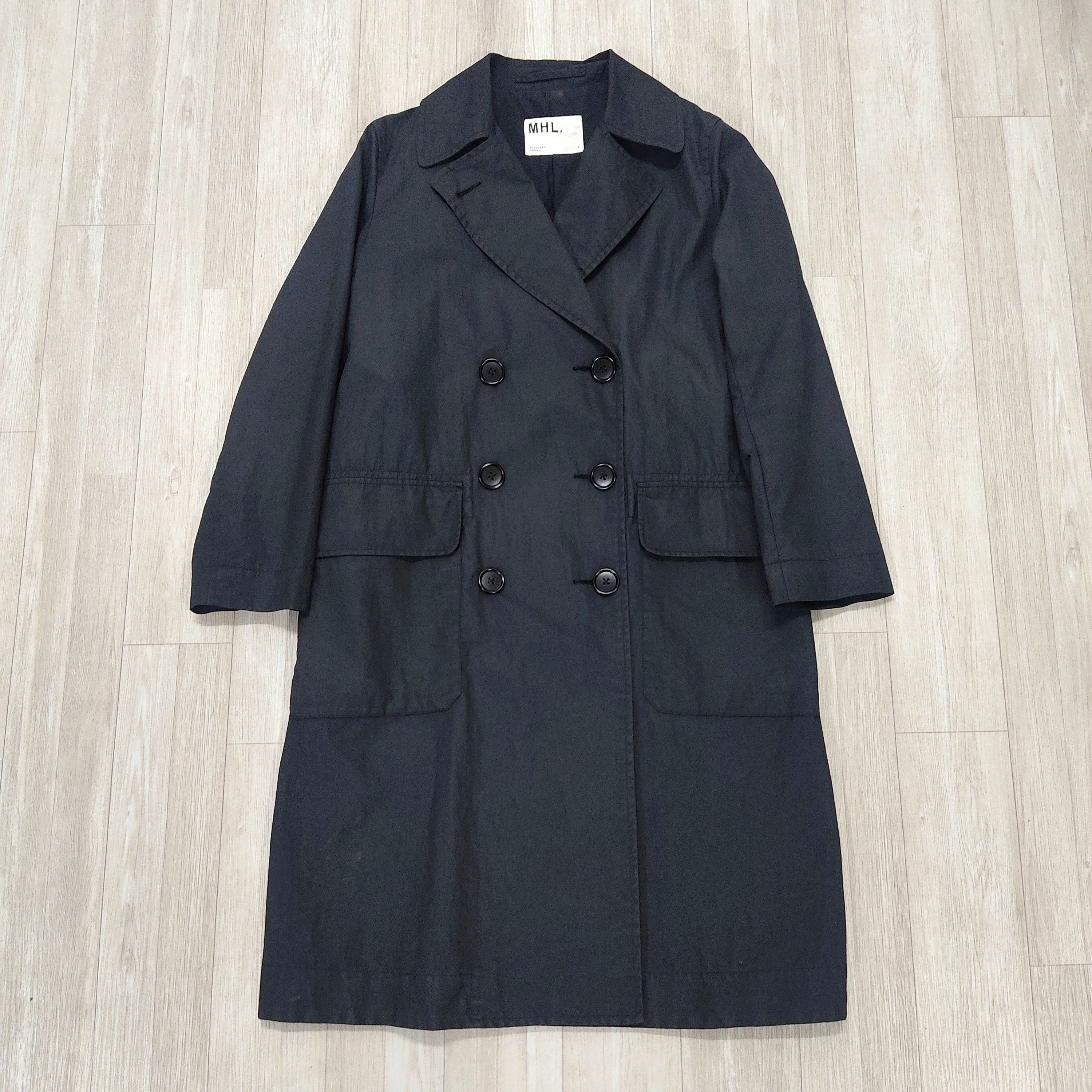 Margaret Howell MARGARET HOWELL Double Breasted Long Coat Jacket Size US S / EU 44-46 / 1 - 3 Thumbnail