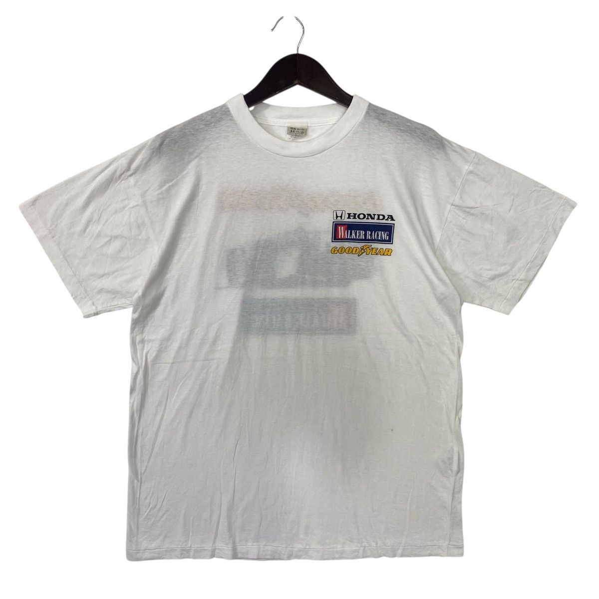 Vintage 💥VINTAGE HONDA GOOD YEAR walker racing rare F1 tee shirt Size US L / EU 52-54 / 3 - 2 Thumbnail