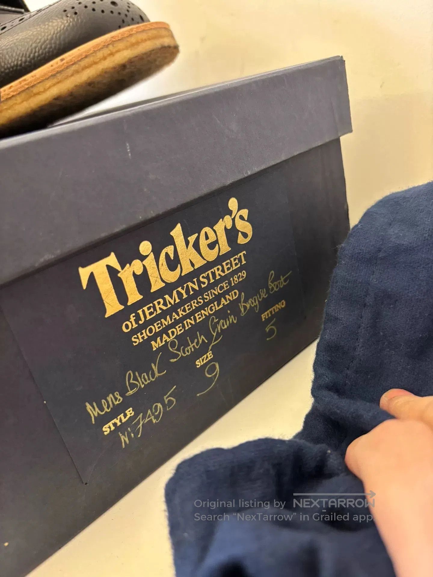 Tricker's Tricker's Uncle Sam High. Size US 9.5 / EU 42-43 - 9 Thumbnail