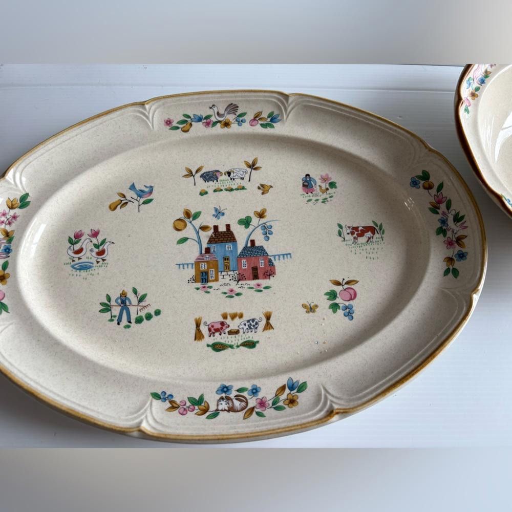 Designer International Heartland Large Bowl and Serving Plate Set Size ONE SIZE - 2 Thumbnail