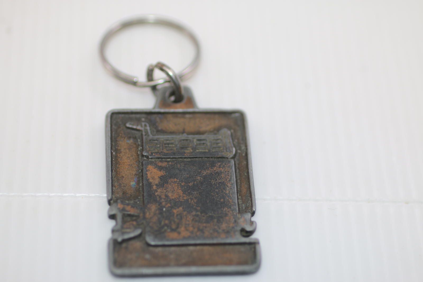 Other Vintage Industrial Metal Keychain Grpe Bibeau Qc Advertising Size ONE SIZE - 2 Thumbnail