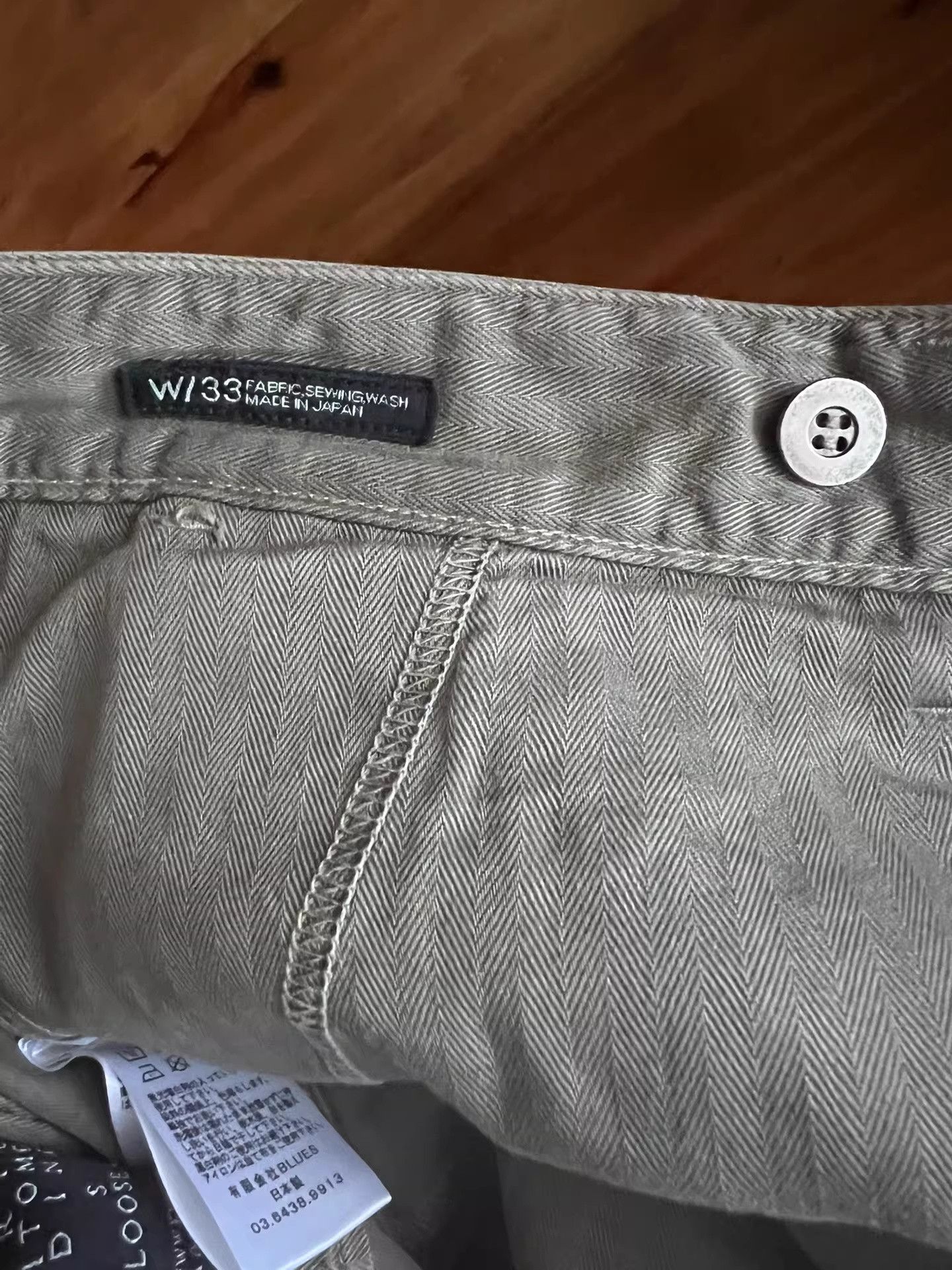 KURO Kuro Japanese Olive Green Officer Pants Size US 33 - 7 Thumbnail