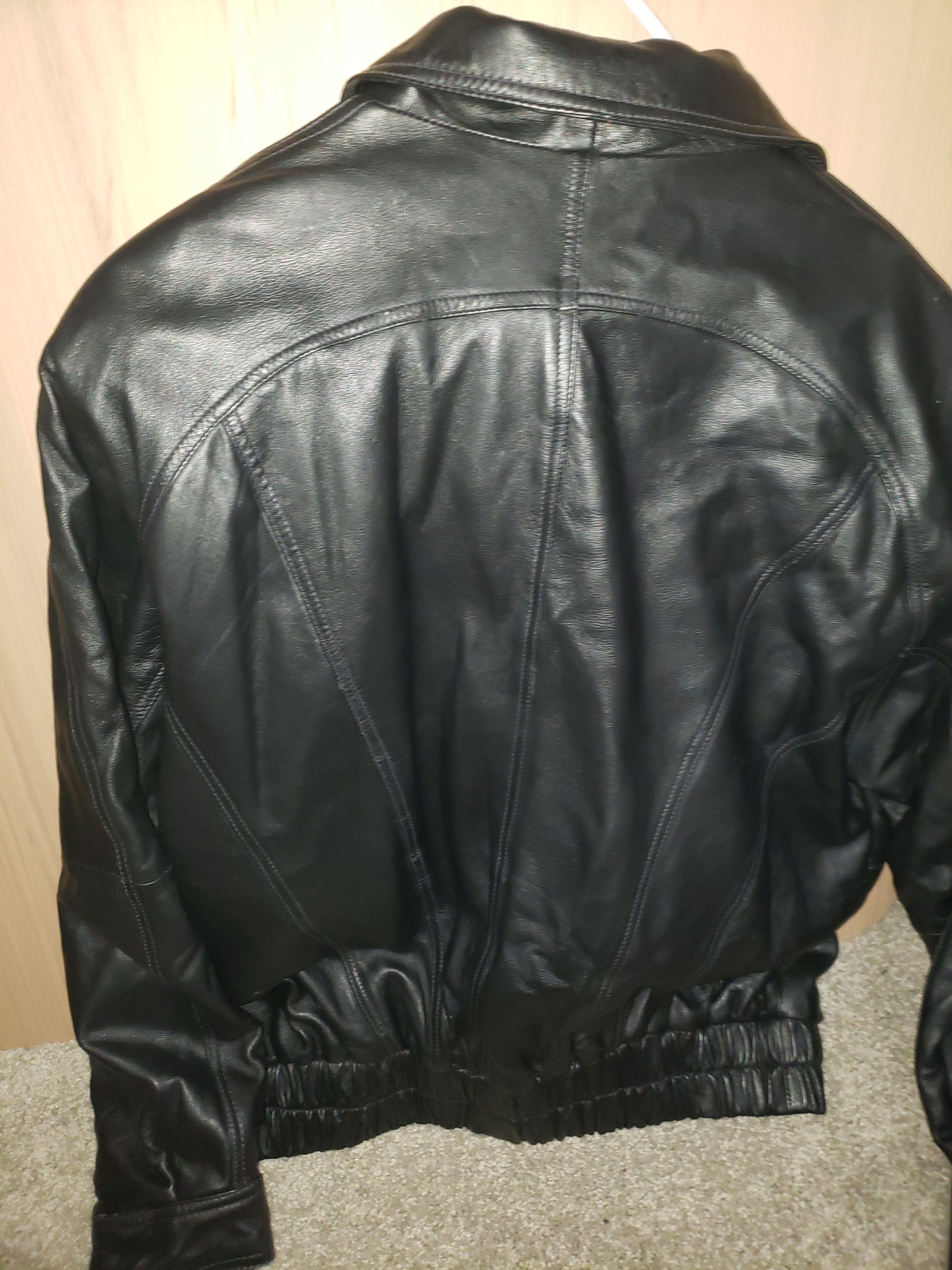Pro Player Vintage Pro Player Green Bay Packers Black Leather Jacket Size US L / EU 52-54 / 3 - 5 Thumbnail