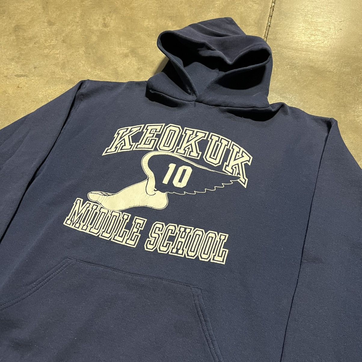 Russell Athletic Vintage 80s Russell Athletic Hoodie Sweatshirt Track USA Size US L / EU 52-54 / 3 - 6 Thumbnail