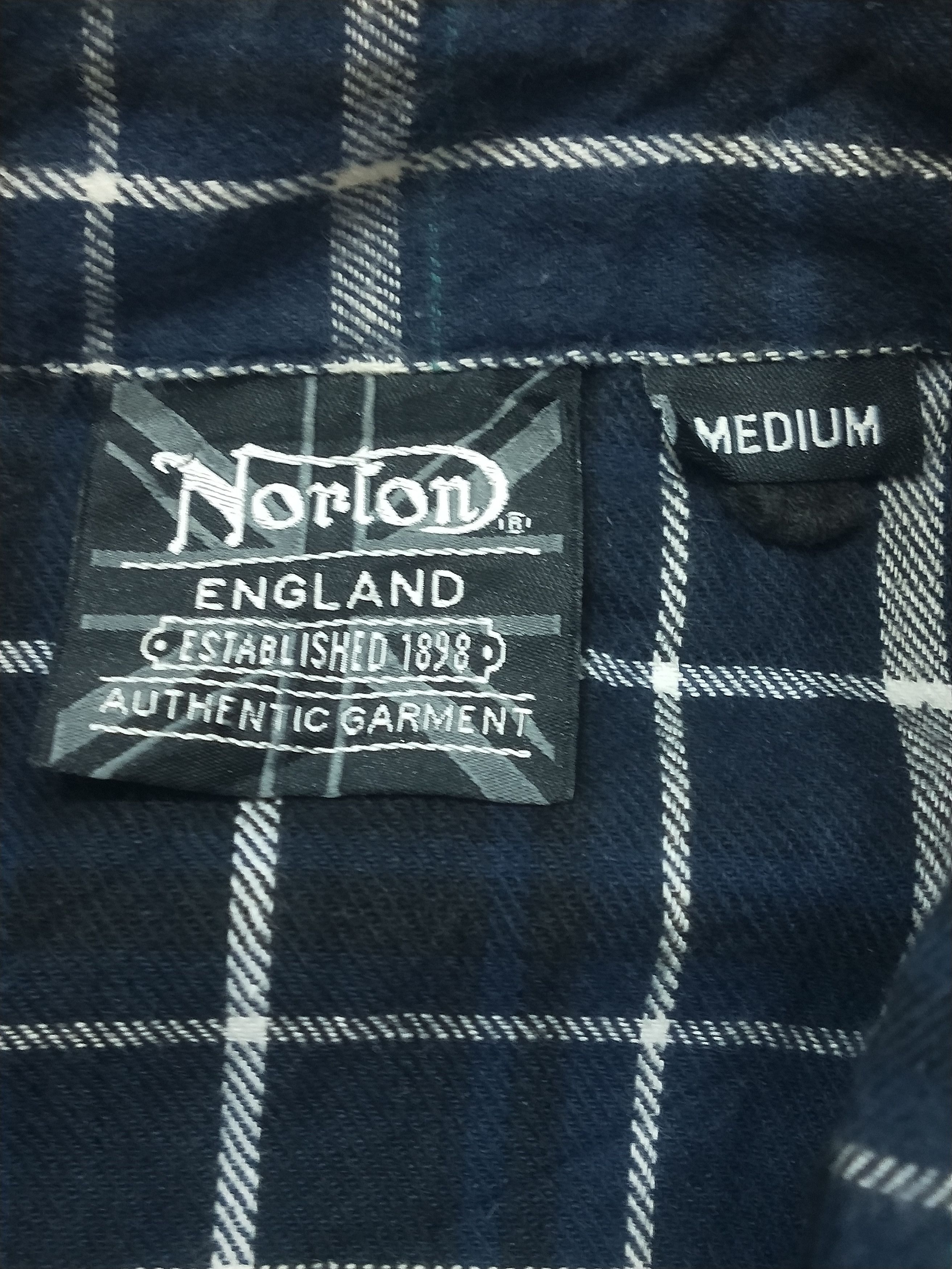 Indian Motorcycle × Norton × Vintage Vintage Norton Western Plaid Size US M / EU 48-50 / 2 - 6 Thumbnail