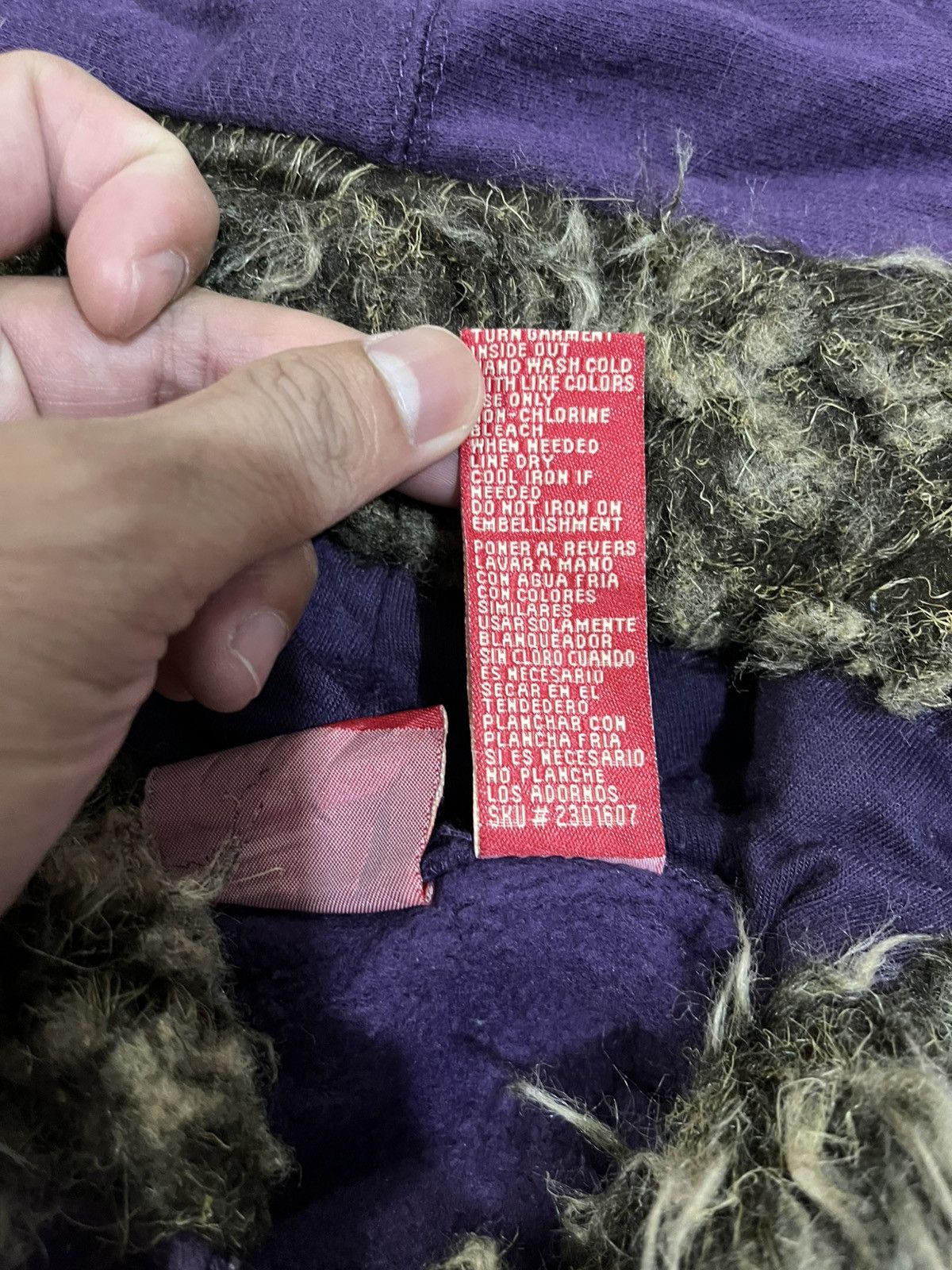 If Six Was Nine Zoey & beth plus fur hoodie ifsixwasnine lgb styled Size US L / EU 52-54 / 3 - 5 Thumbnail