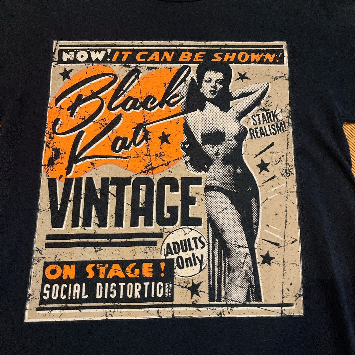 Band Tees × Vintage Black Kat X Social Distortion Size US M / EU 48-50 / 2 - 2 Thumbnail