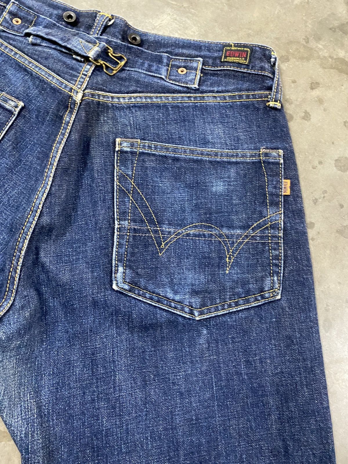Edwin × Hysteric Glamour × Tornado Mart Baggy Jeans Japanese Edwin 4525 Selvedge Denim @235 Size US 30 / EU 46 - 12 Thumbnail