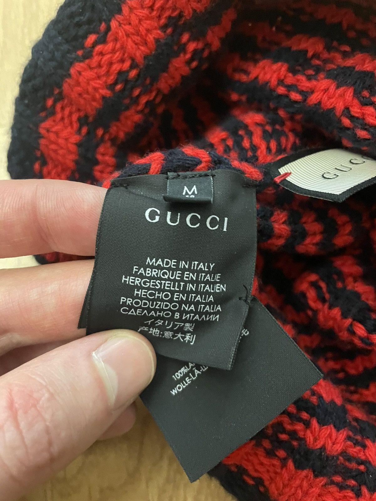Gucci Gucci Stripe wool beanie Size ONE SIZE - 3 Thumbnail